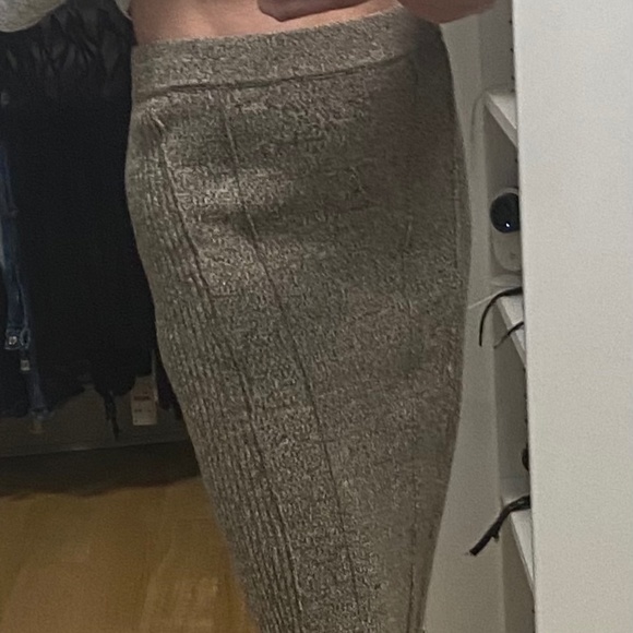 New with Tags! Marc by Marc Jacobs Brown Heather Ribbed Knit Skirt Size Small - Picture 2 of 16